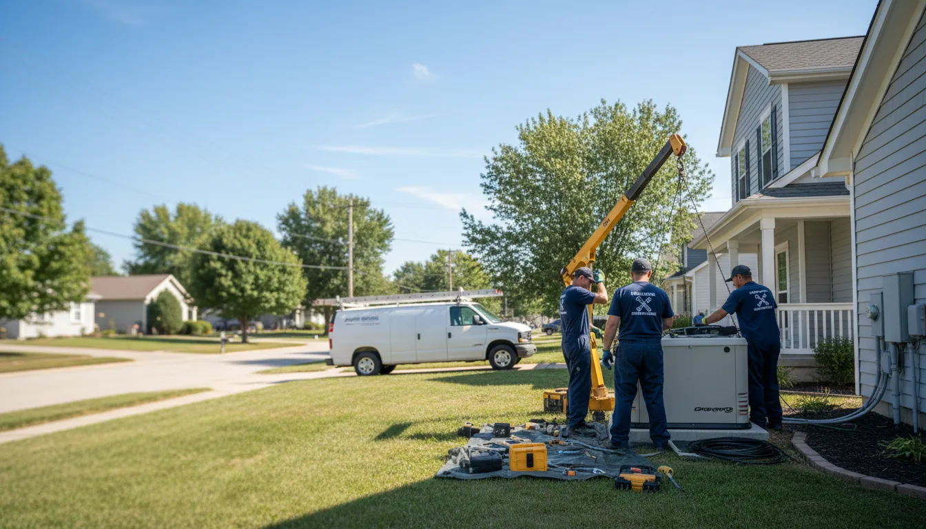 Generator Installation in Mannsville, OK near me